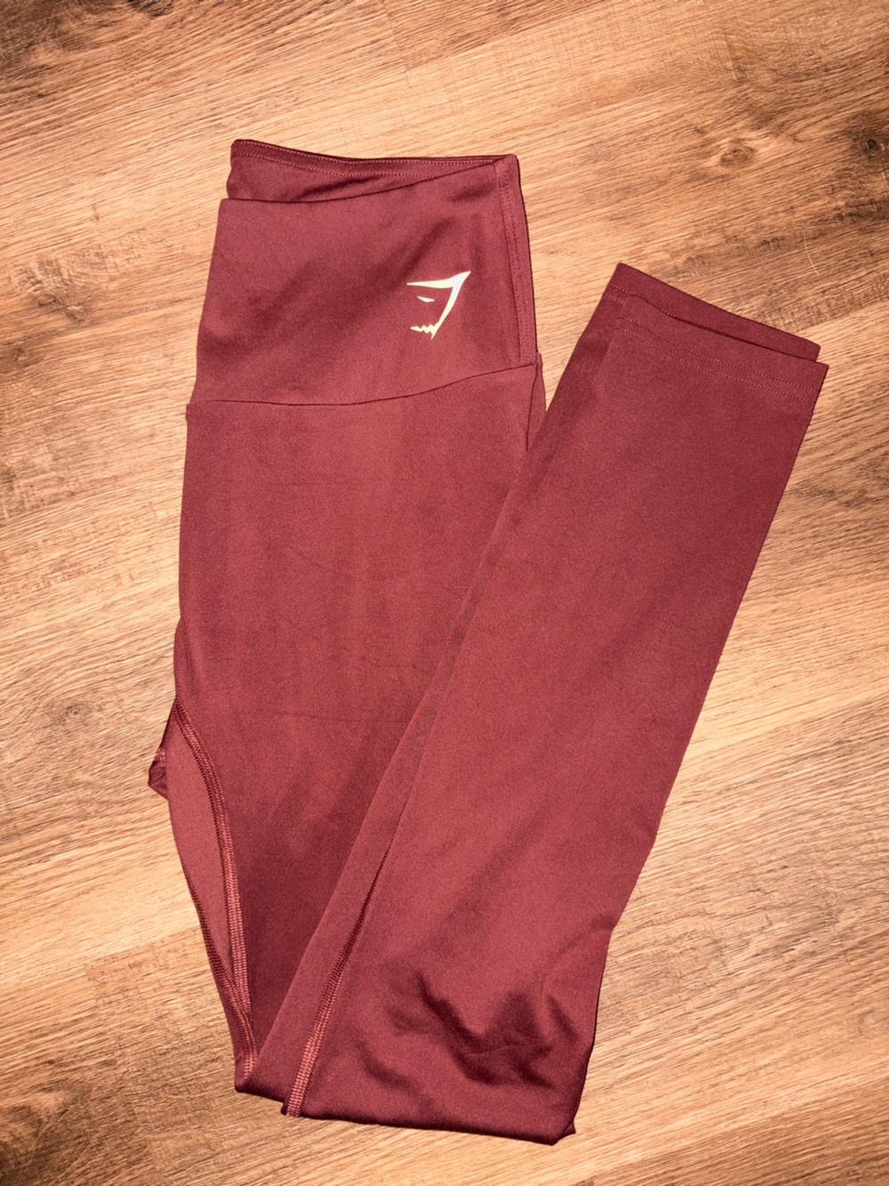 Gymshark High-Waist Maroon Leggings